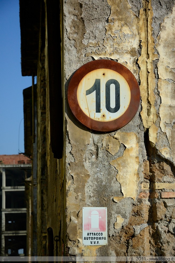 Abandoned pharmaceutical plant