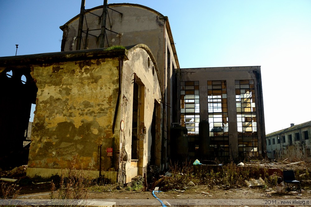 Abandoned pharmaceutical plant