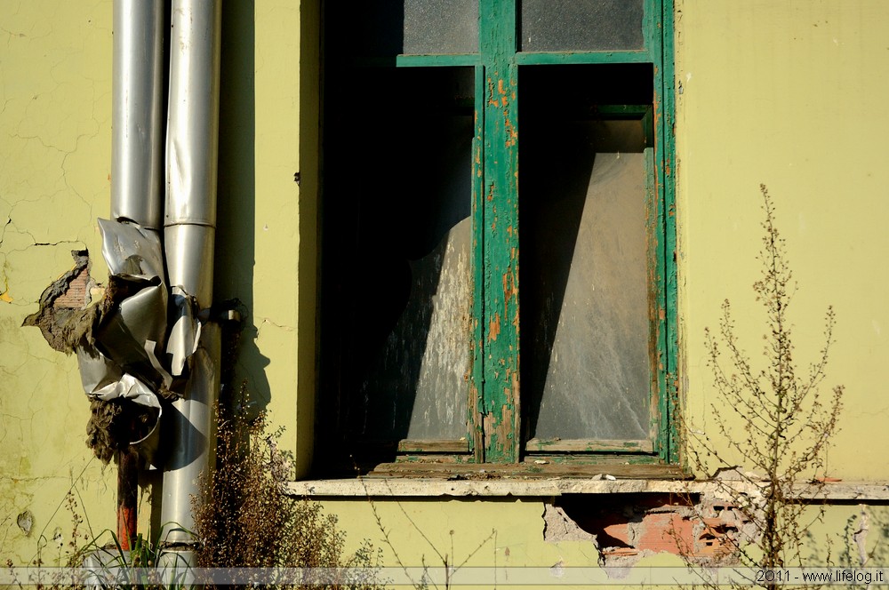 Abandoned pharmaceutical plant