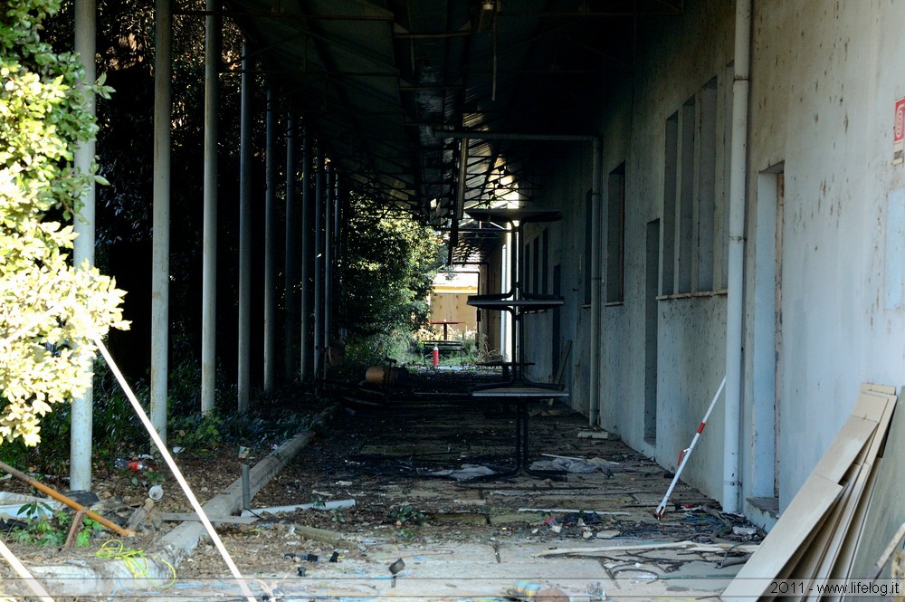 Abandoned pharmaceutical plant