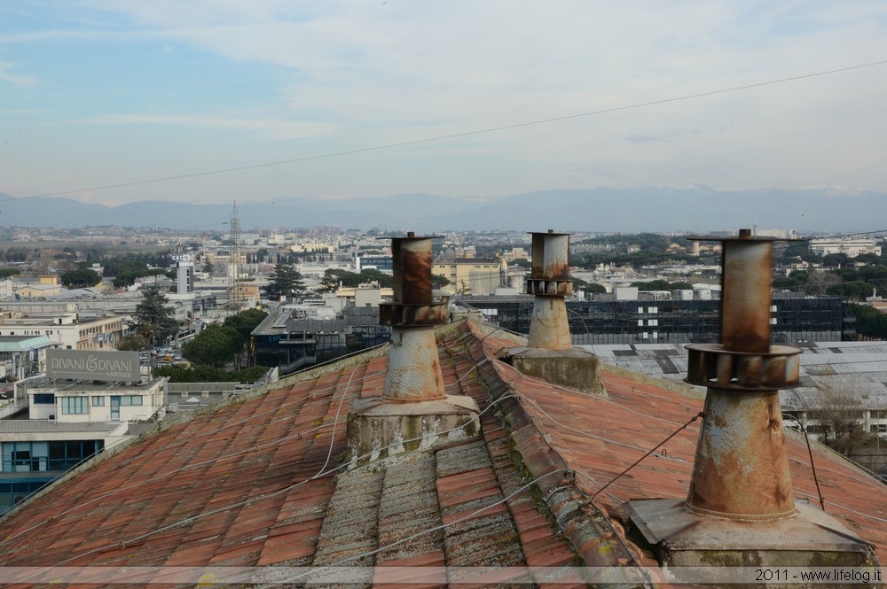 Abandoned pharmaceutical plant