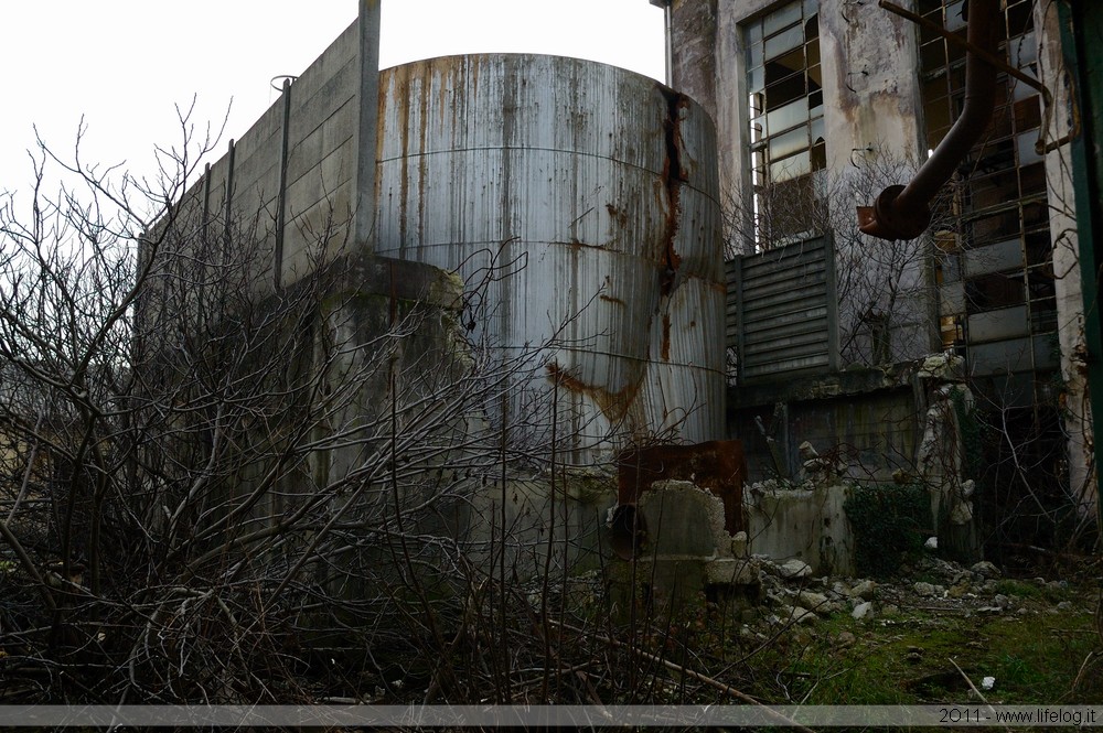 Abandoned pharmaceutical plant