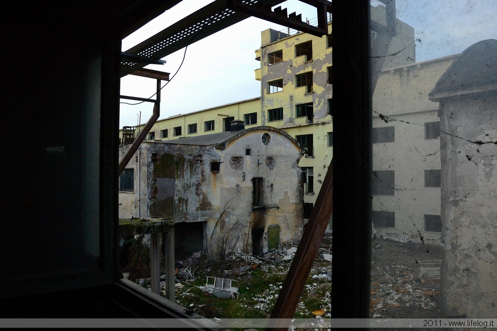 Abandoned pharmaceutical plant