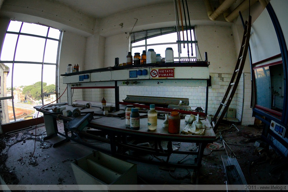 Abandoned pharmaceutical plant