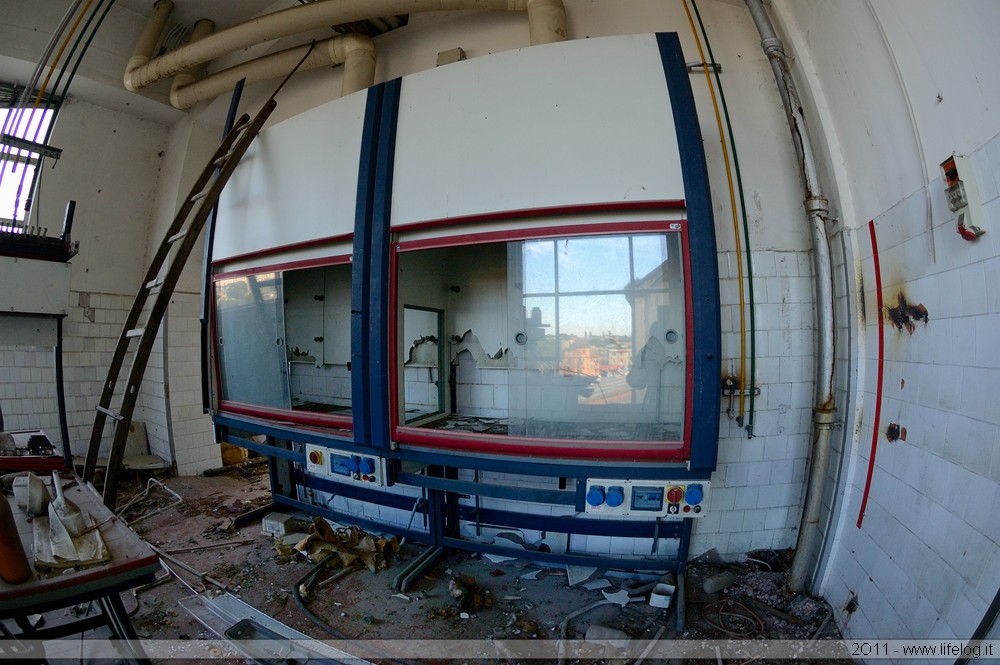 Abandoned pharmaceutical plant