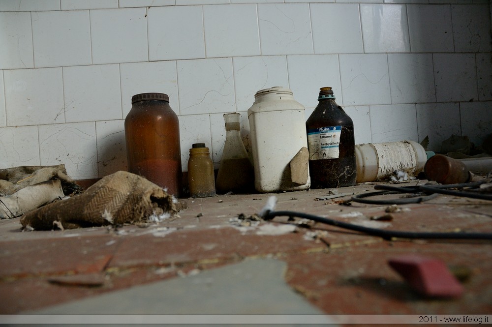 Abandoned pharmaceutical plant