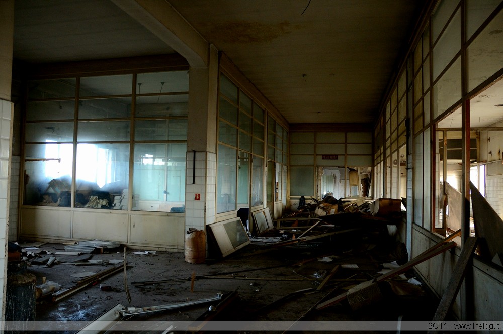 Abandoned pharmaceutical plant