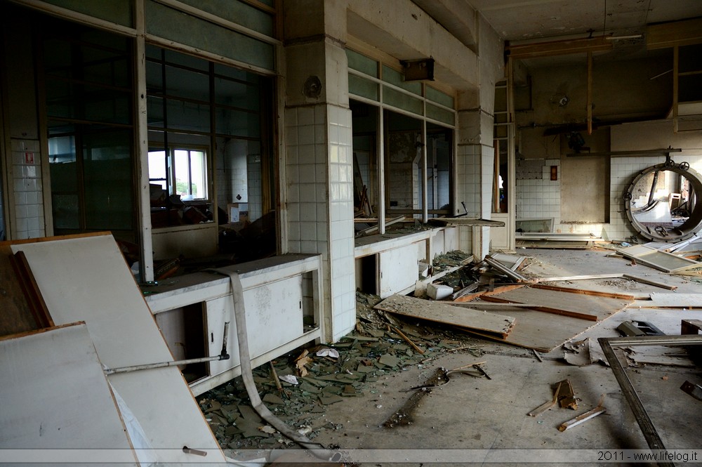 Abandoned pharmaceutical plant