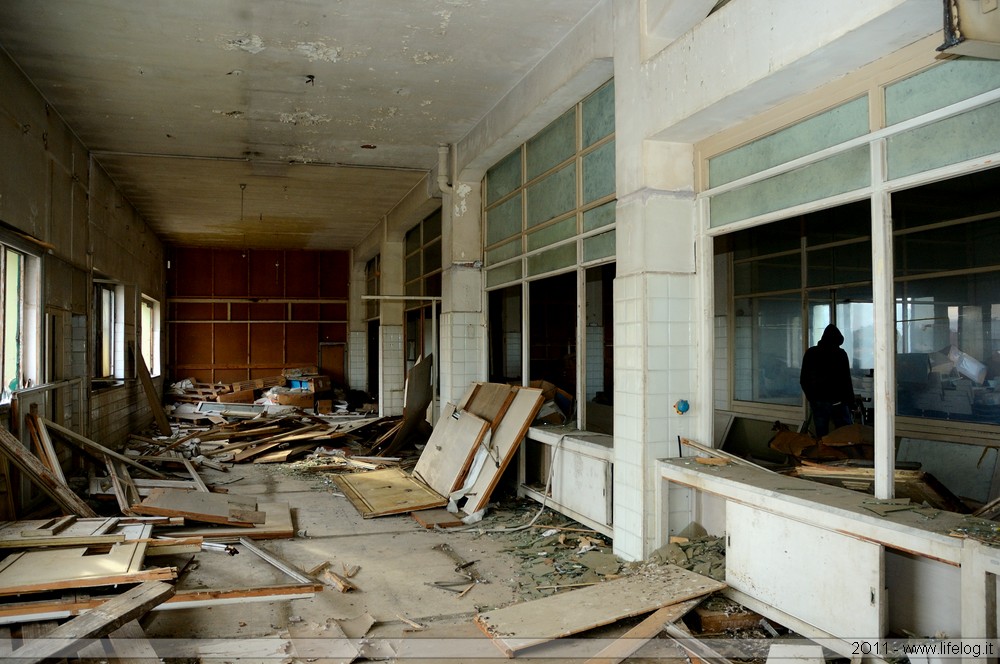 Abandoned pharmaceutical plant