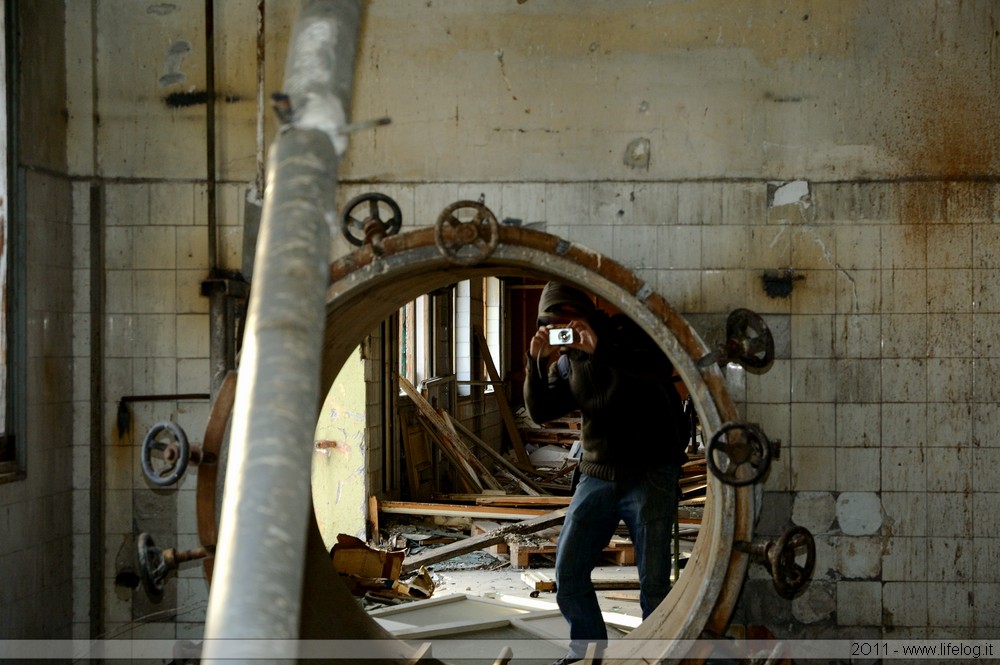 Abandoned pharmaceutical plant