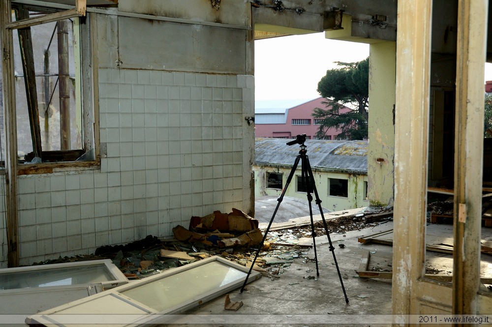 Abandoned pharmaceutical plant