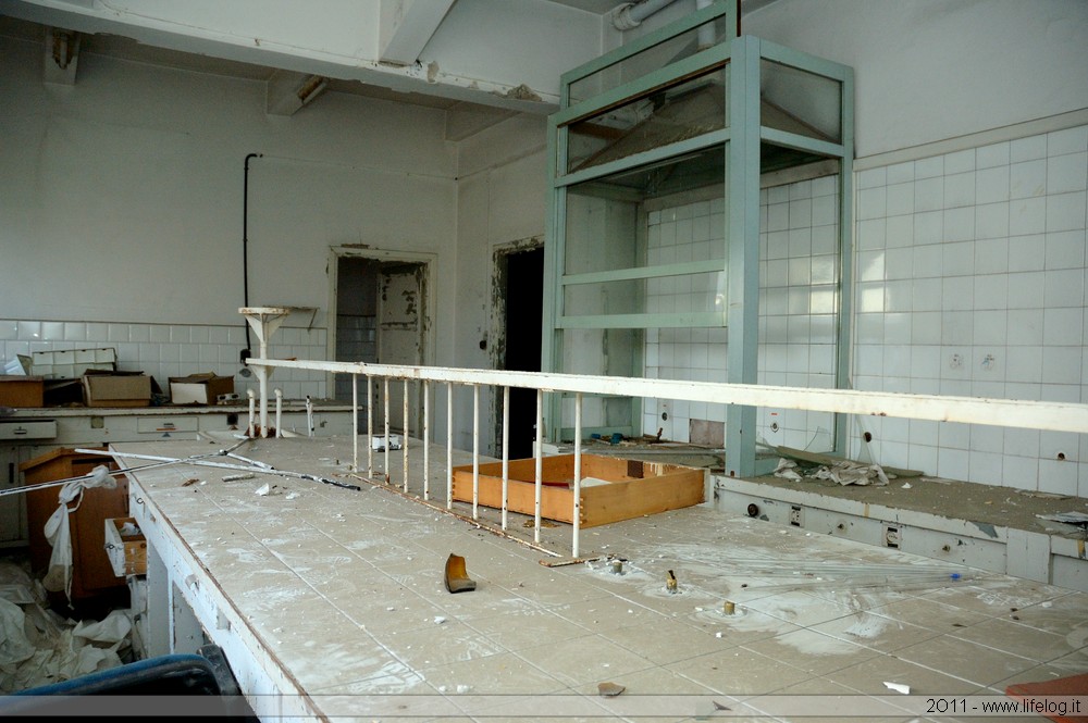 Abandoned pharmaceutical plant