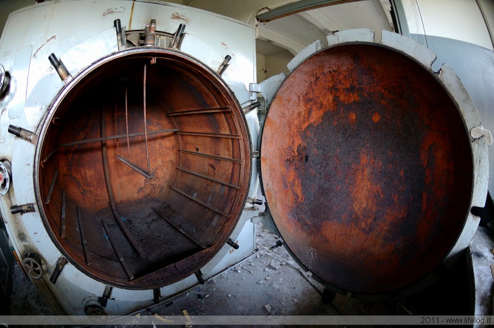 Abandoned pharmaceutical plant