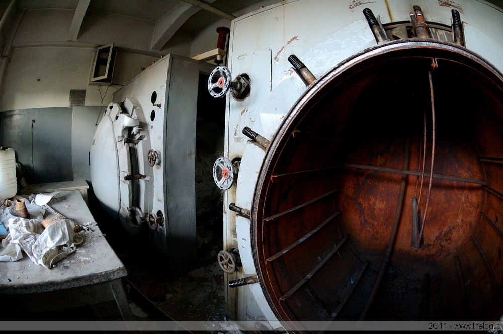 Abandoned pharmaceutical plant