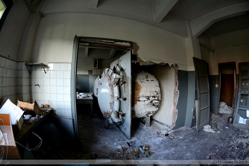 Abandoned pharmaceutical plant