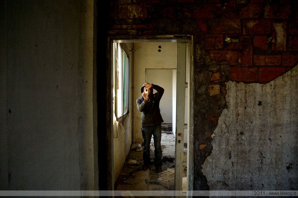 Abandoned pharmaceutical plant