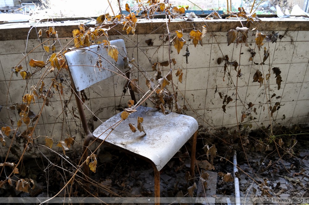 Abandoned pharmaceutical plant