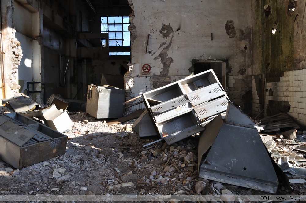 Abandoned pharmaceutical plant