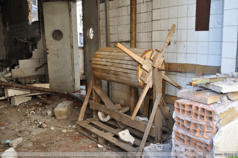 Abandoned pharmaceutical plant