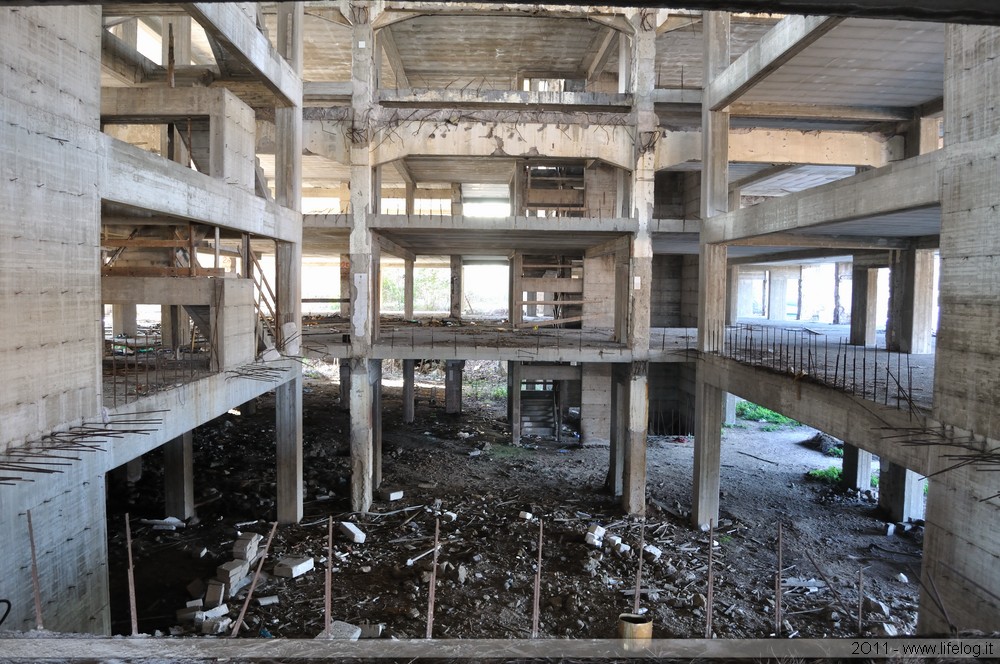 Abandoned pharmaceutical plant