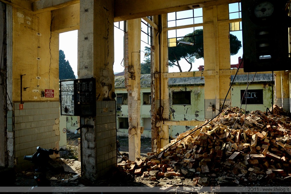 Abandoned pharmaceutical plant