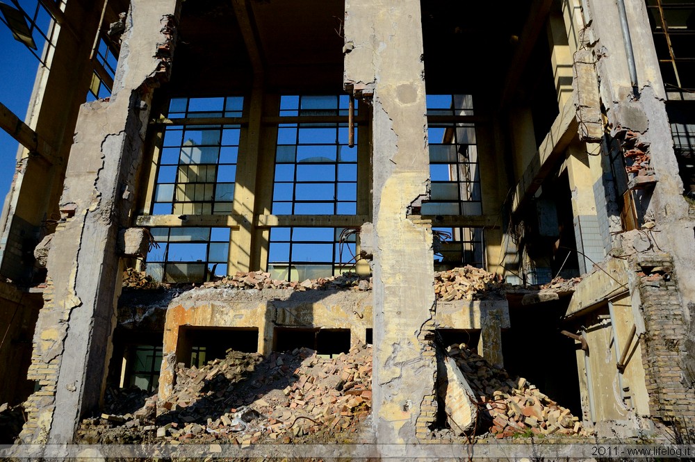 Abandoned pharmaceutical plant