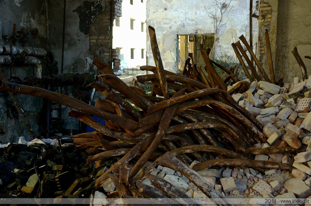 Abandoned pharmaceutical plant