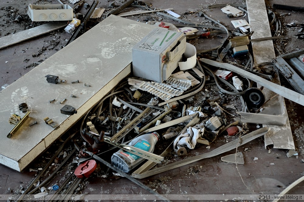 Abandoned pharmaceutical plant