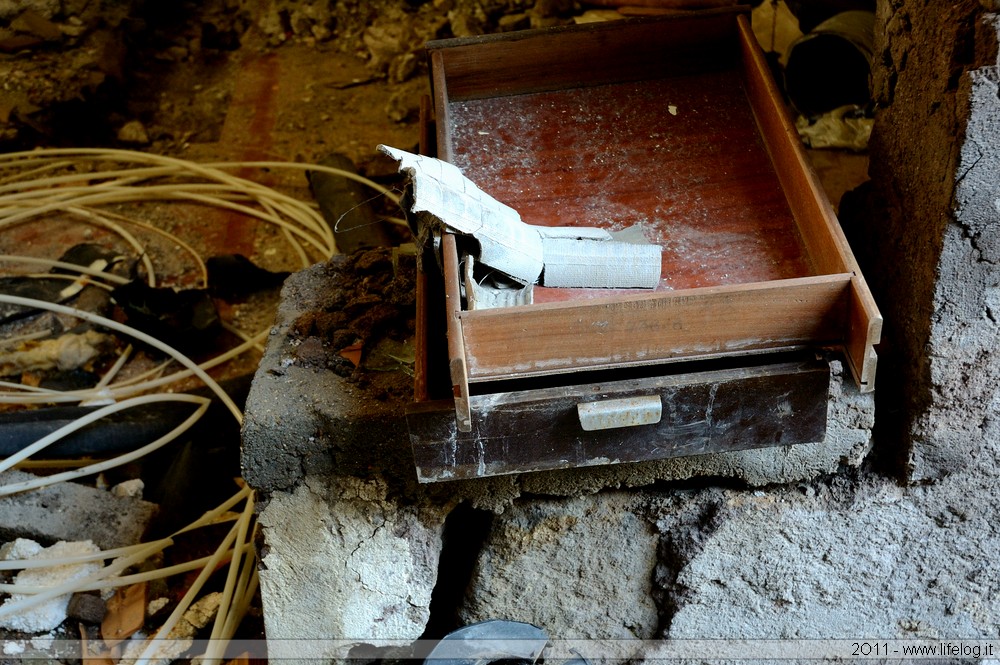 Abandoned pharmaceutical plant