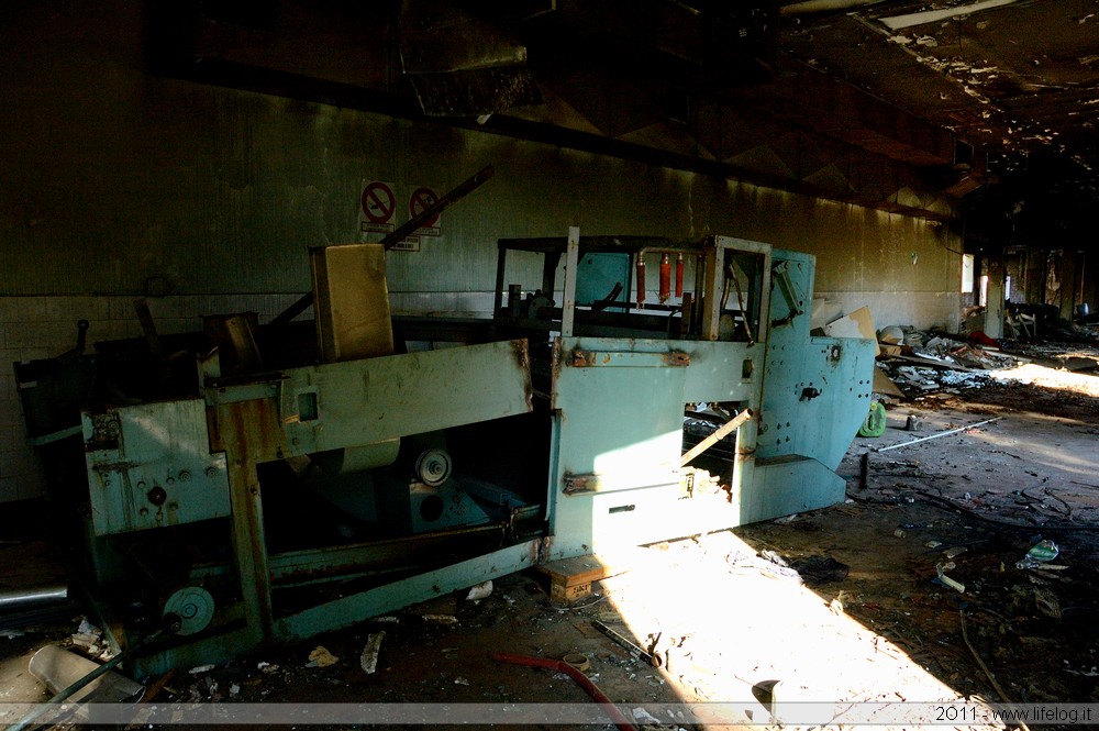 Abandoned pharmaceutical plant