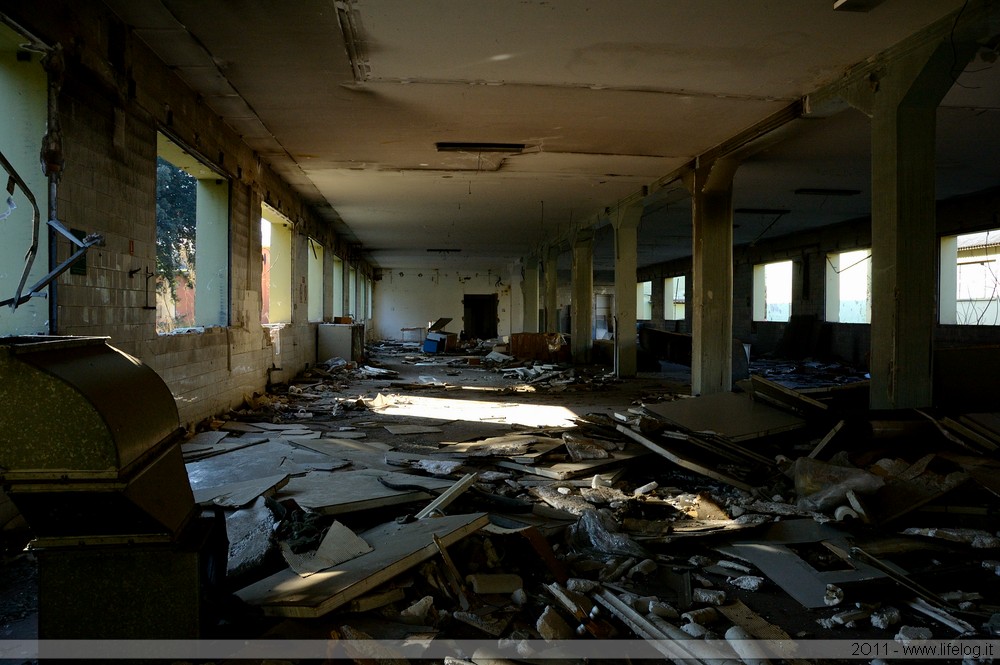 Abandoned pharmaceutical plant