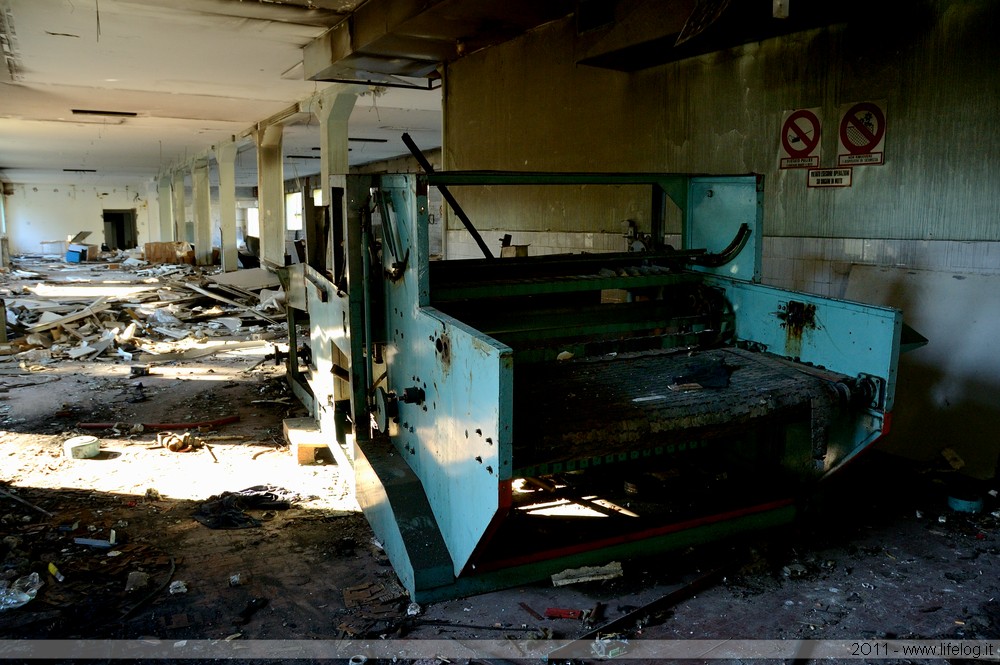 Abandoned pharmaceutical plant