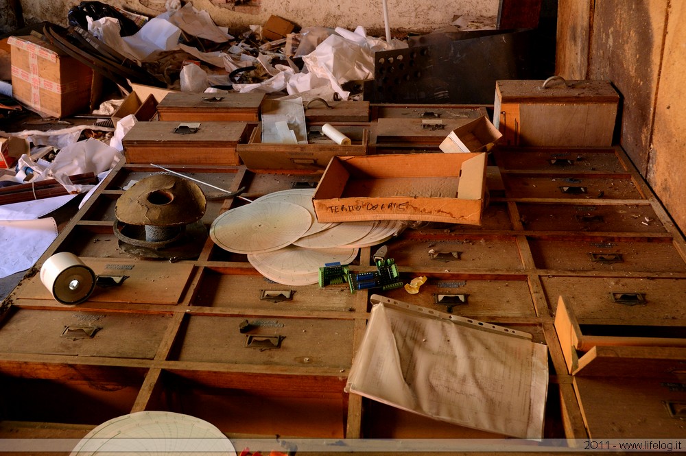 Abandoned pharmaceutical plant