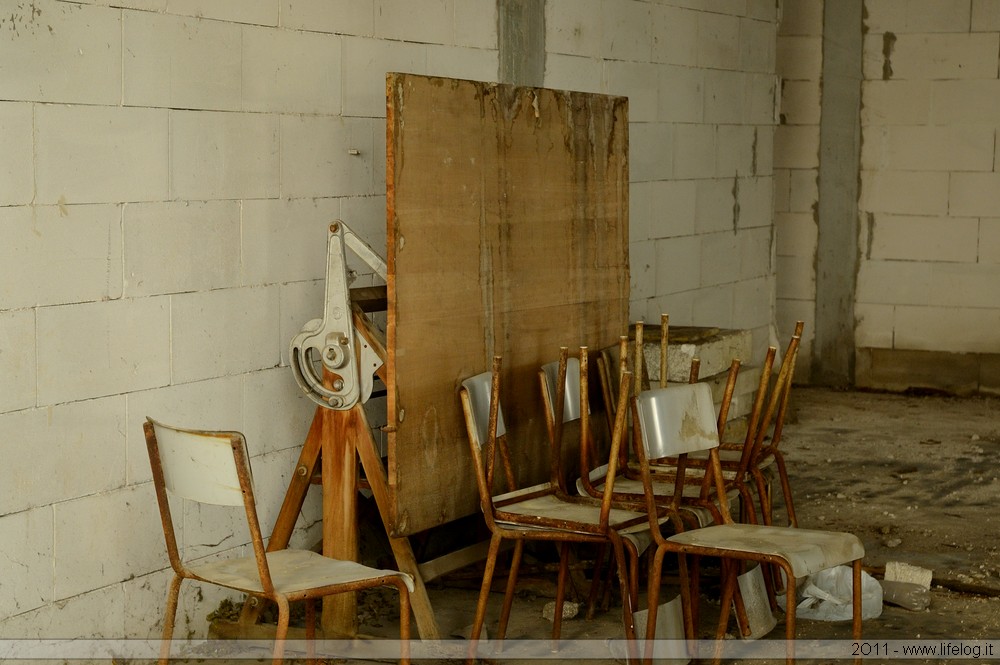 Abandoned pharmaceutical plant