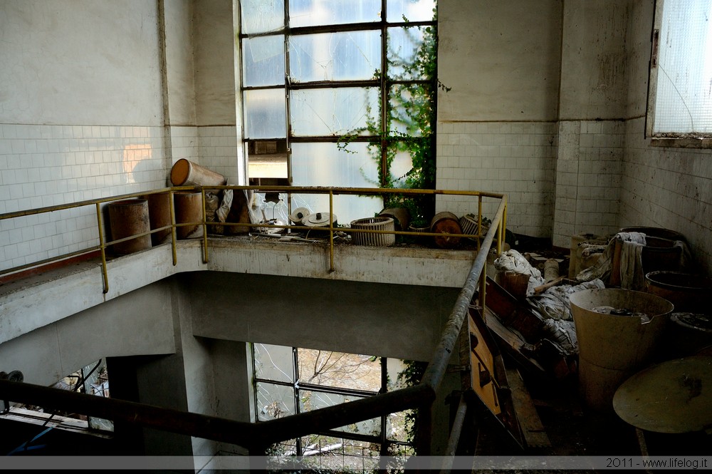 Abandoned pharmaceutical plant