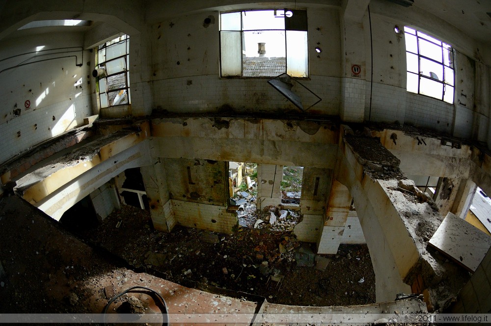 Abandoned pharmaceutical plant