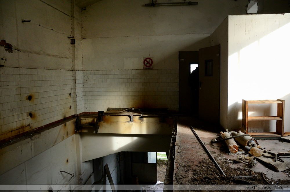 Abandoned pharmaceutical plant