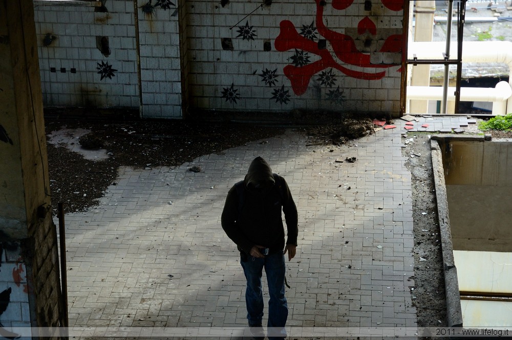 Abandoned pharmaceutical plant