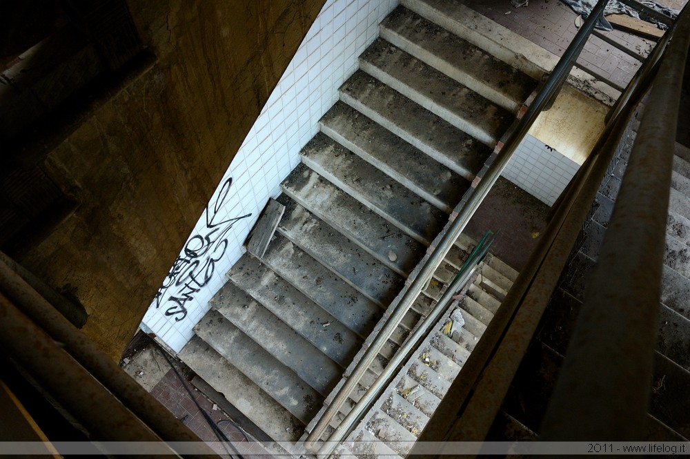 Abandoned pharmaceutical plant