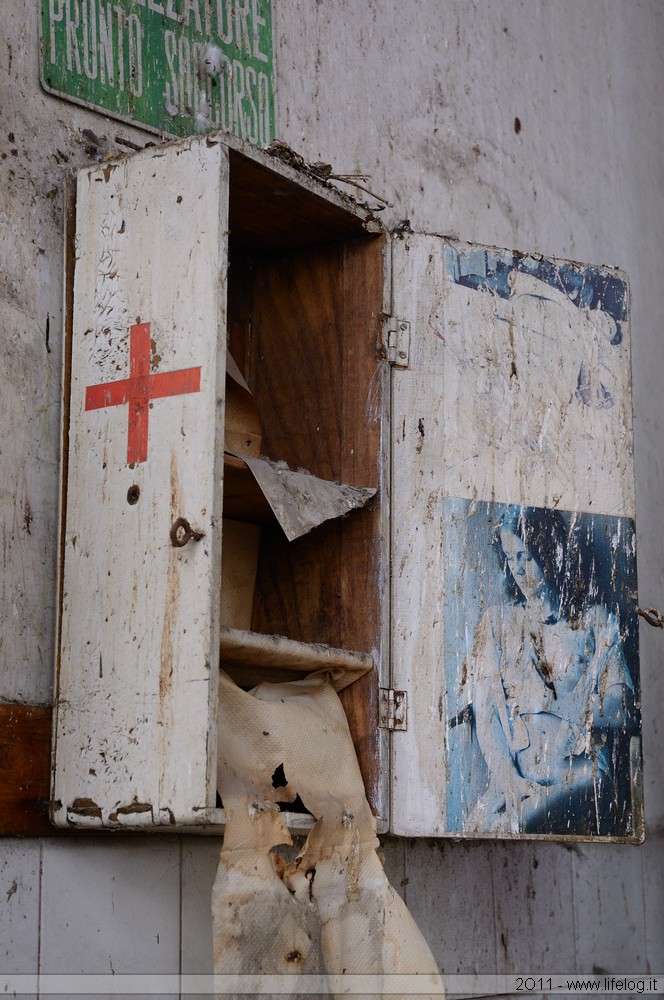 Abandoned pharmaceutical plant