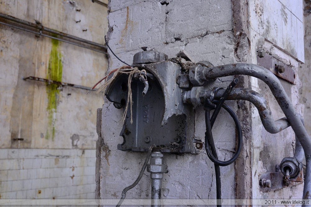 Abandoned pharmaceutical plant