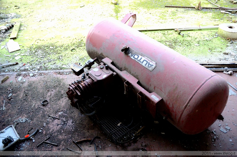 Abandoned pharmaceutical plant