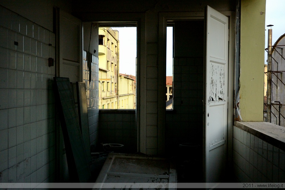 Abandoned pharmaceutical plant