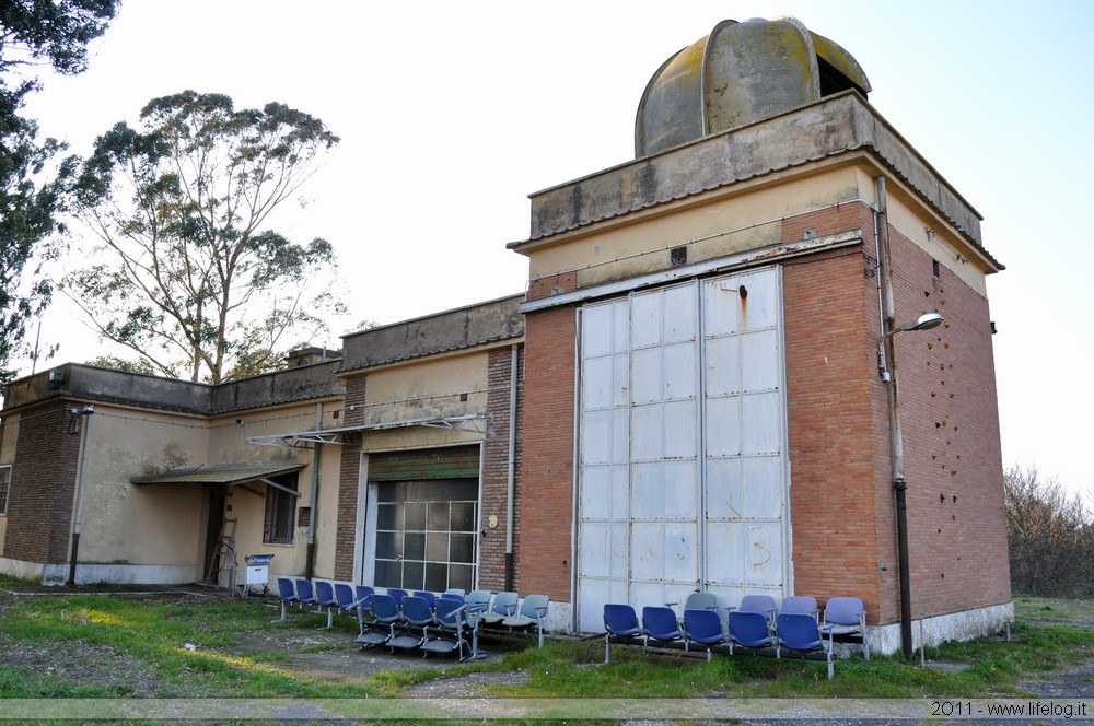 Abandoned weather balloon station