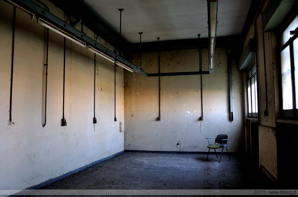 Abandoned weather balloon station