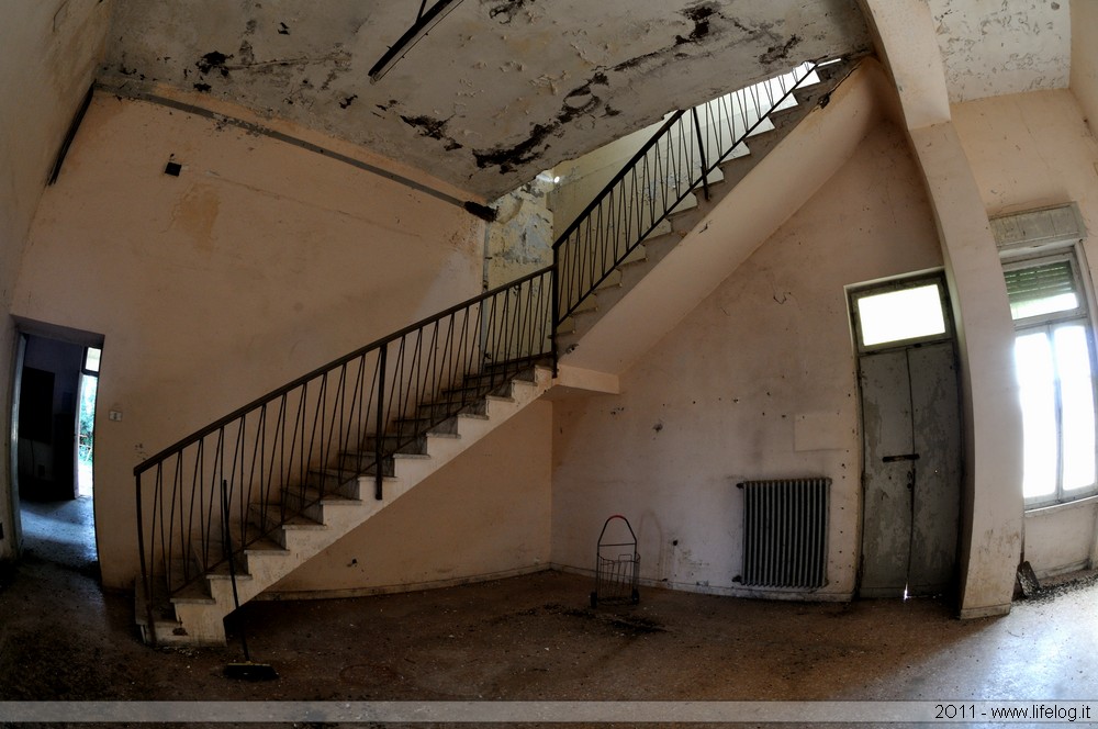 Abandoned weather balloon station