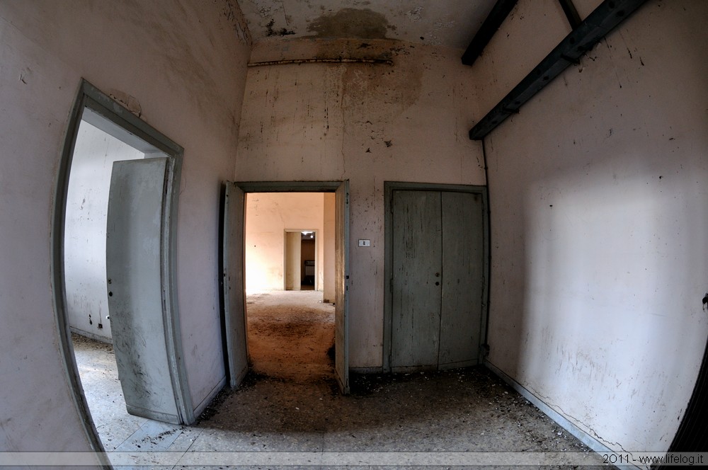 Abandoned weather balloon station