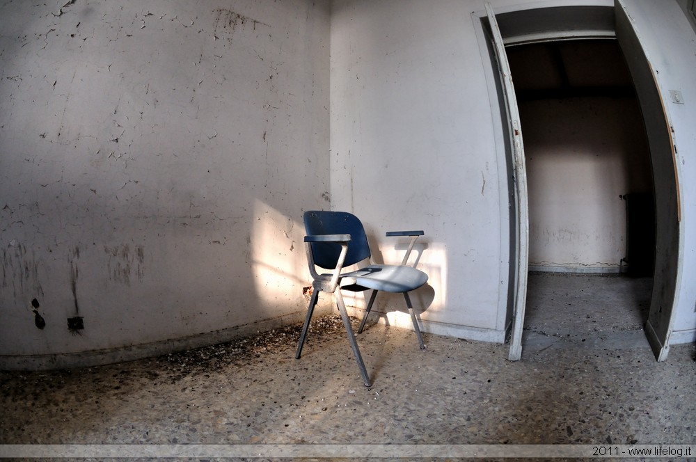 Abandoned weather balloon station