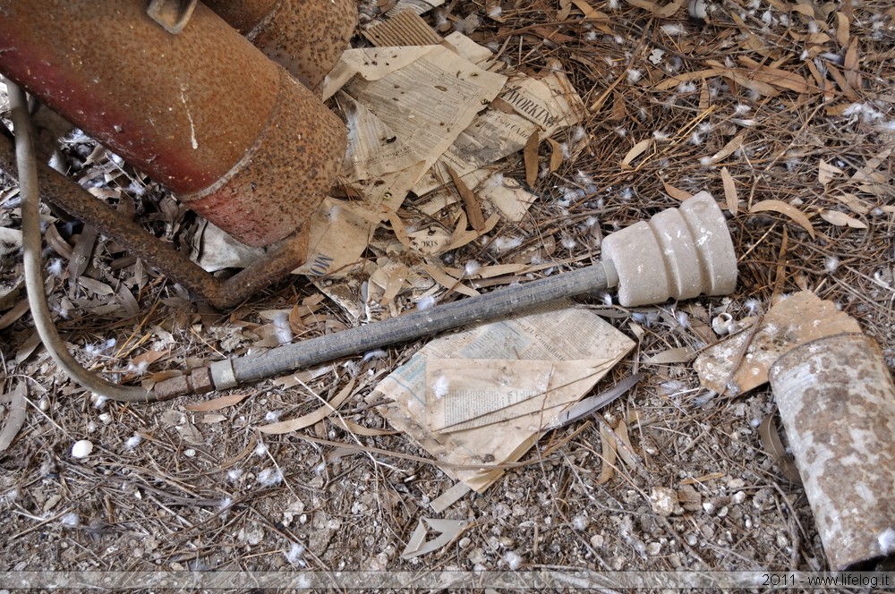 Abandoned weather balloon station