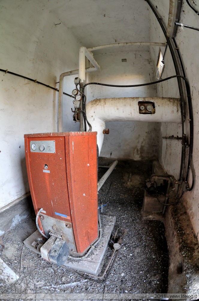 Abandoned weather balloon station